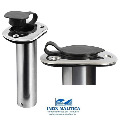 Portacanna inox 316 incasso - inox,