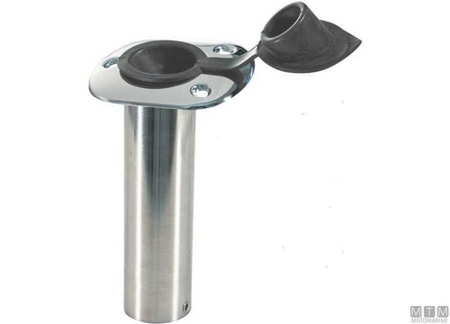 Portacanne incasso dritto inox - incasso,