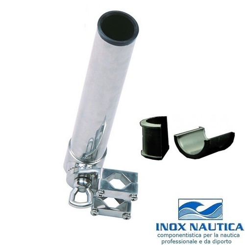 Portacanna inox 316 - 316, con