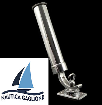 Portacanna base piana ottone - portacanna,