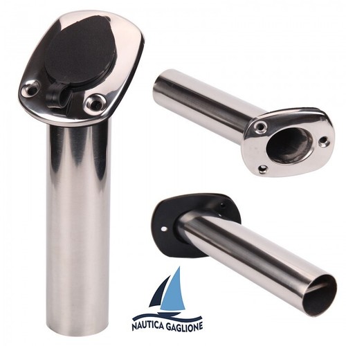 Portacanna incasso inox - da,