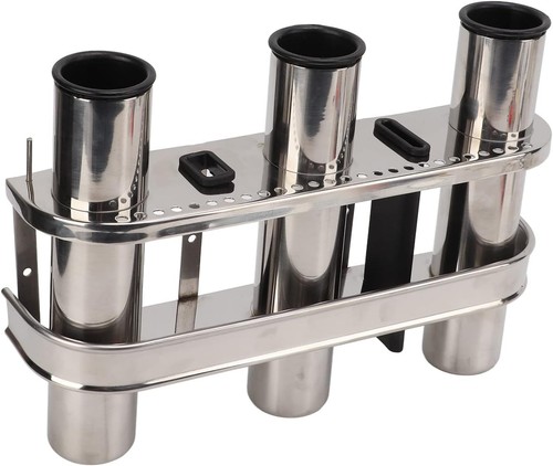 Portacanna acciaio inox pesca - acciaio,