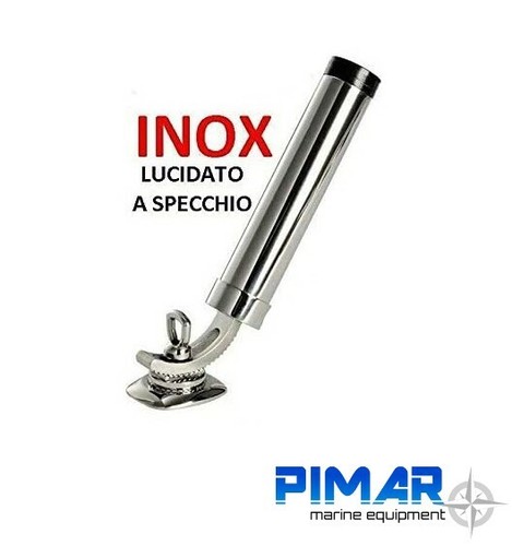 Porta canne inox - da, pesca