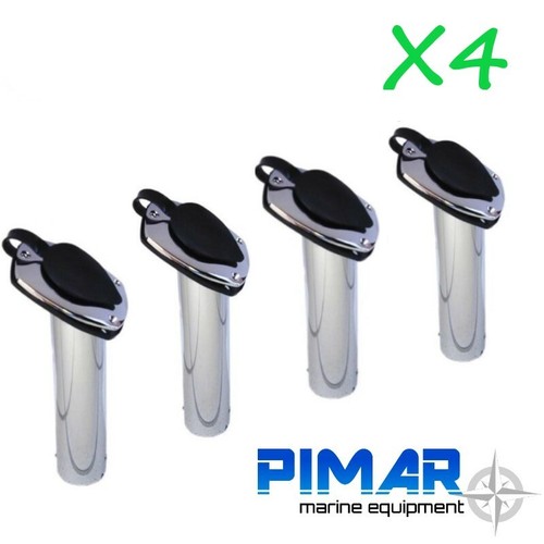 Portacanne incasso inox - 4, x